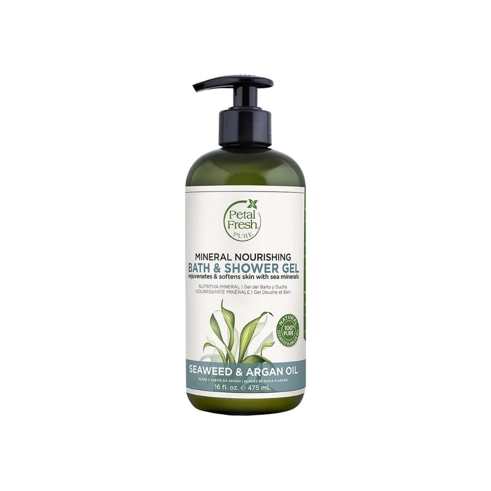 Petal Fresh Pure Mineral Seaweed & Argan Oil Nourishing Bath & Shower Gel 